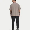 T-shirt da uomo oversize con effetto lavato Signature