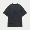 T-shirt da uomo oversize con effetto lavato Signature
