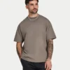 T-shirt da uomo oversize con grafica graffiti