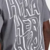 T-shirt da uomo oversize con grafica graffiti