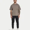 T-shirt da uomo oversize con grafica graffiti