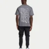 T-shirt da uomo oversize con grafica graffiti