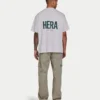 T-shirt da uomo oversize – grigio melange T-shirt da uomo oversize – grigio melange