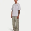 T-shirt da uomo oversize – grigio melange T-shirt da uomo oversize – grigio melange