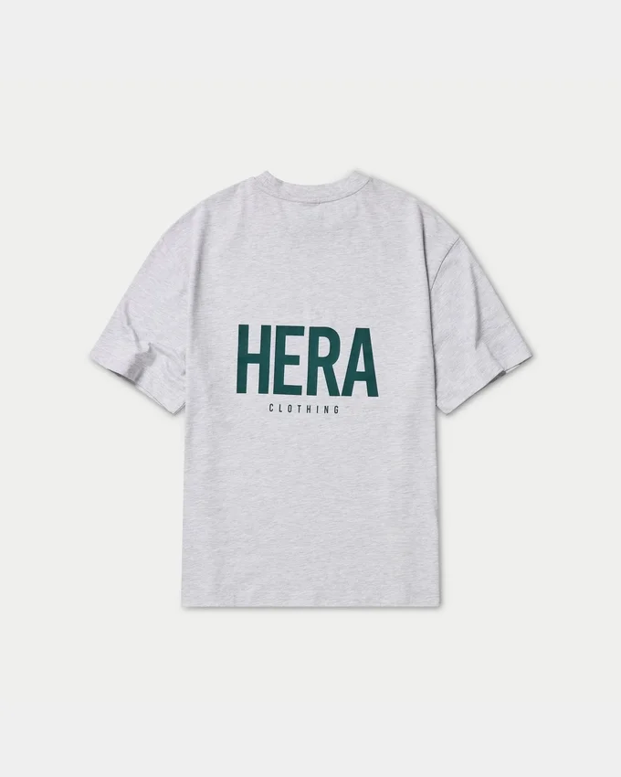 T-shirt da uomo oversize – grigio melange T-shirt da uomo oversize – grigio melange
