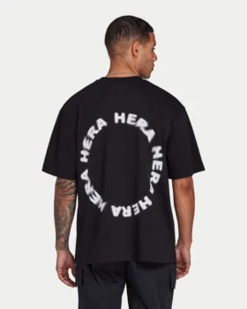 T-shirt da uomo | T-shirt oversize Motion – nera