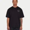 T-shirt da uomo | T-shirt oversize Motion – nera