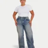 T-shirt essenziale da donna – bianca