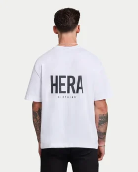 T-shirt oversize da uomo – bianca