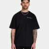 T-shirt oversize da uomo con scritta T-shirt oversize da uomo con scritta