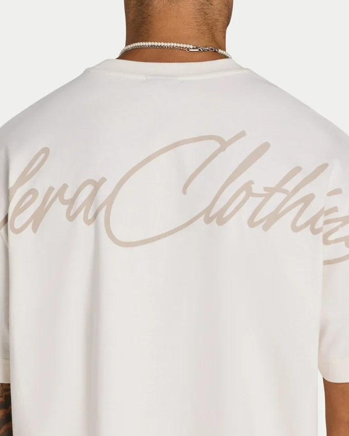 T-shirt oversize da uomo con scritta T-shirt oversize da uomo con scritta