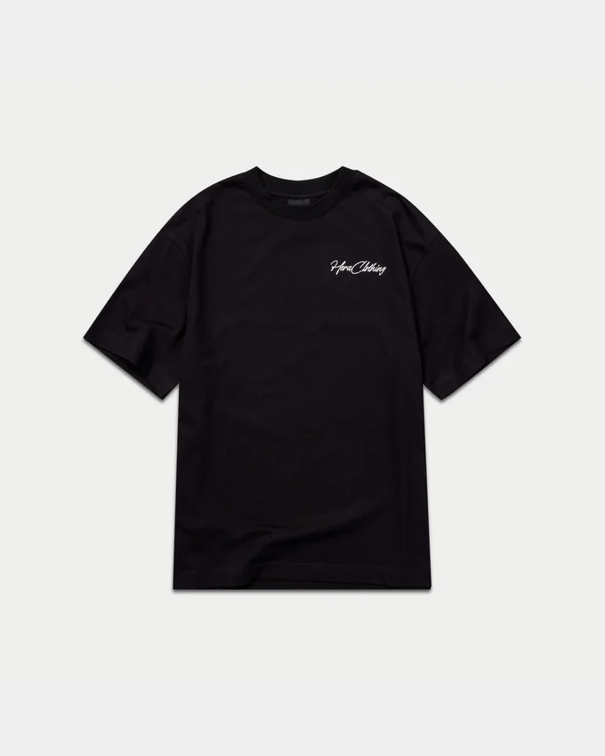 T-shirt oversize da uomo con scritta T-shirt oversize da uomo con scritta