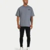 T-shirt oversize da uomo – grigio antracite T-shirt oversize da uomo – grigio antracite