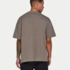 T-shirt oversize da uomo – grigio palude T-shirt oversize da uomo – grigio palude