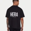 T-shirt oversize da uomo – nera T-shirt oversize da uomo – nera