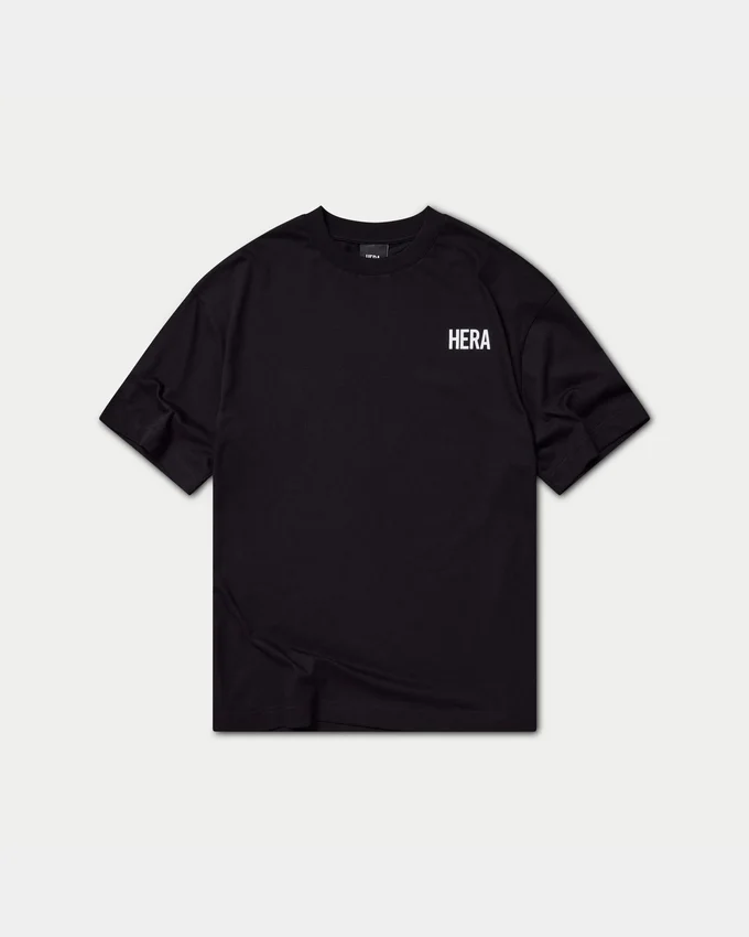T-shirt oversize da uomo – nera T-shirt oversize da uomo – nera
