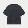 T-shirt Signature lavata da donna oversize T-shirt Signature lavata da donna oversize