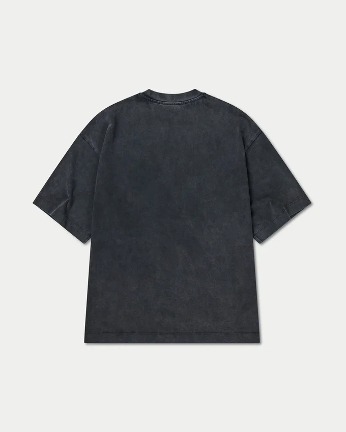 T-shirt Signature lavata da donna oversize T-shirt Signature lavata da donna oversize