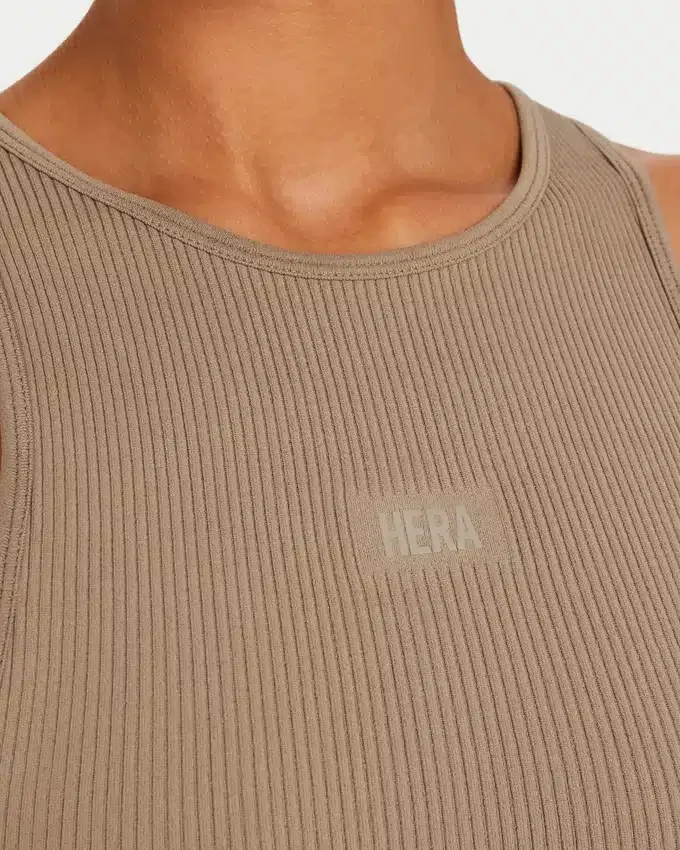 Top corto da donna Base Racer – grigio-verde Top corto da donna Base Racer – grigio-verde
