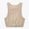Top corto da donna Base Racer – grigio-verde Top corto da donna Base Racer – grigio-verde