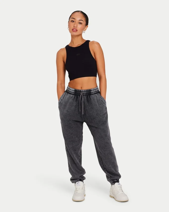 Top corto da donna Base Racer – nero Top corto da donna Base Racer – nero