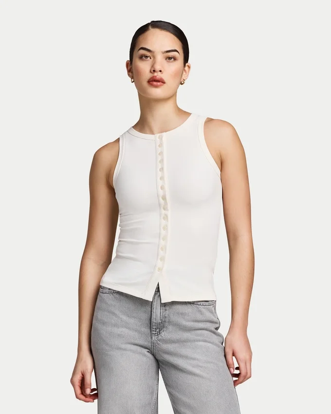 Top da donna con bottoni Top da donna con bottoni