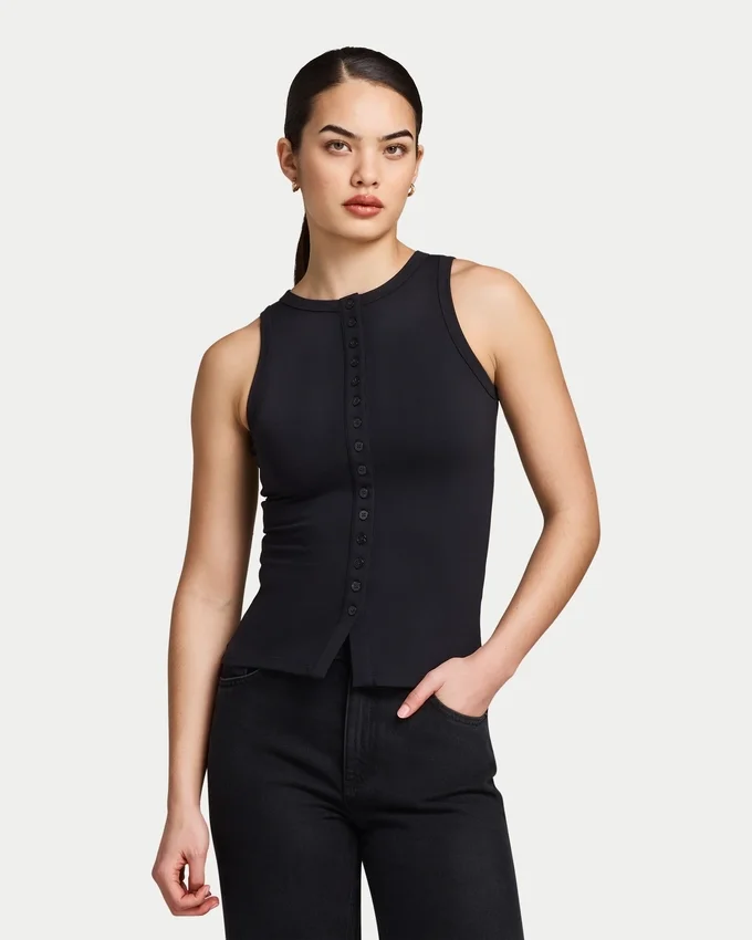 Top da donna con bottoni Top da donna con bottoni