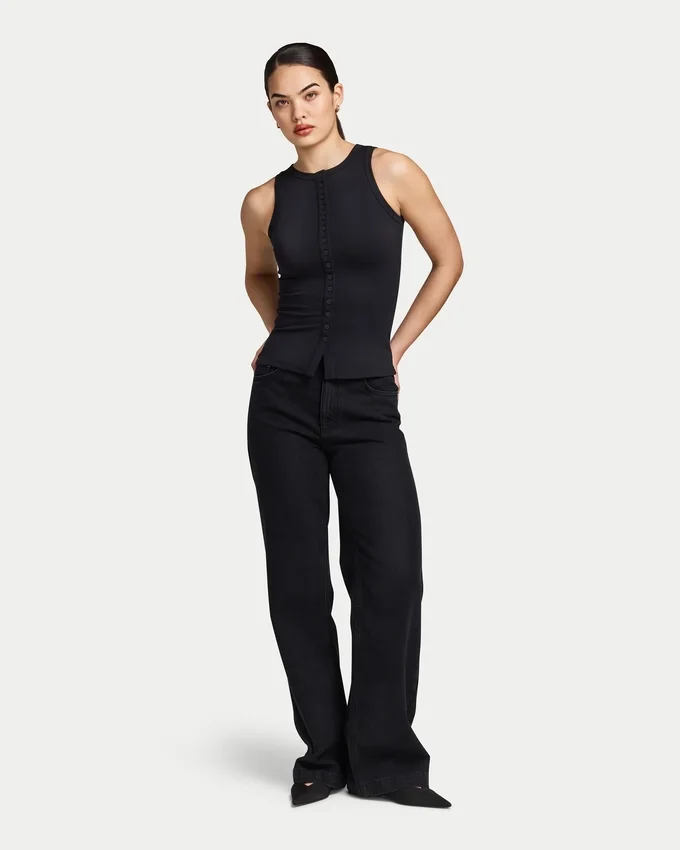 Top da donna con bottoni Top da donna con bottoni