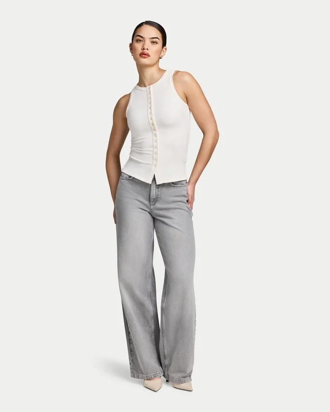 Top da donna con bottoni Top da donna con bottoni