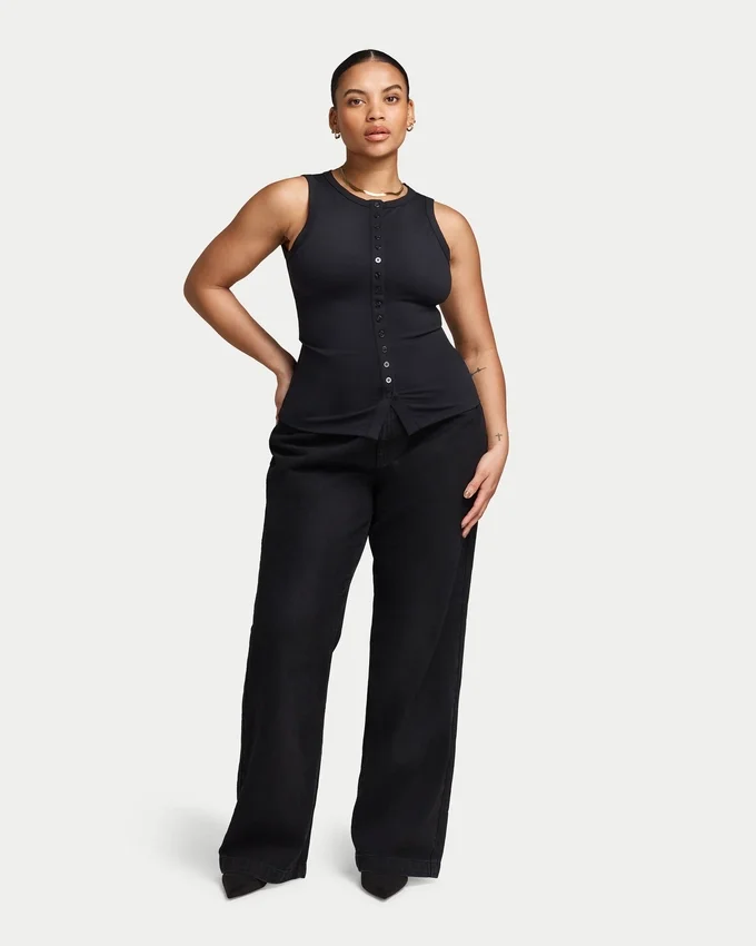 Top da donna con bottoni Top da donna con bottoni