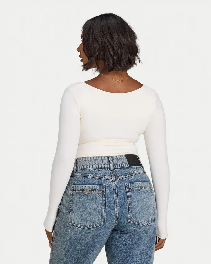 Top da donna Essential Dual Wear a maniche lunghe Top da donna Essential Dual Wear a maniche lunghe