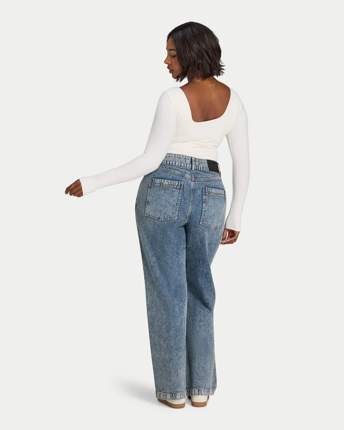 Top da donna Essential Dual Wear a maniche lunghe Top da donna Essential Dual Wear a maniche lunghe