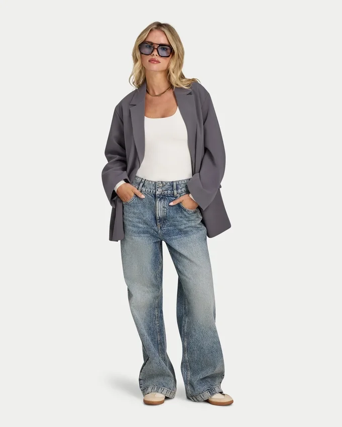 Top da donna Essential Dual Wear a maniche lunghe Top da donna Essential Dual Wear a maniche lunghe