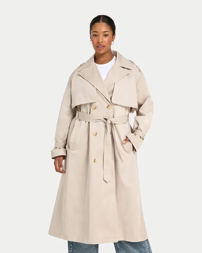 Trench da donna oversize – safari Trench da donna oversize – safari