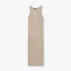 Vestito midi da donna Base Racer – grigio-verde