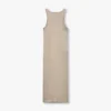 Vestito midi da donna Base Racer – grigio-verde