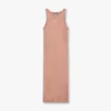 Vestito midi da gara Base da donna – marrone ghianda